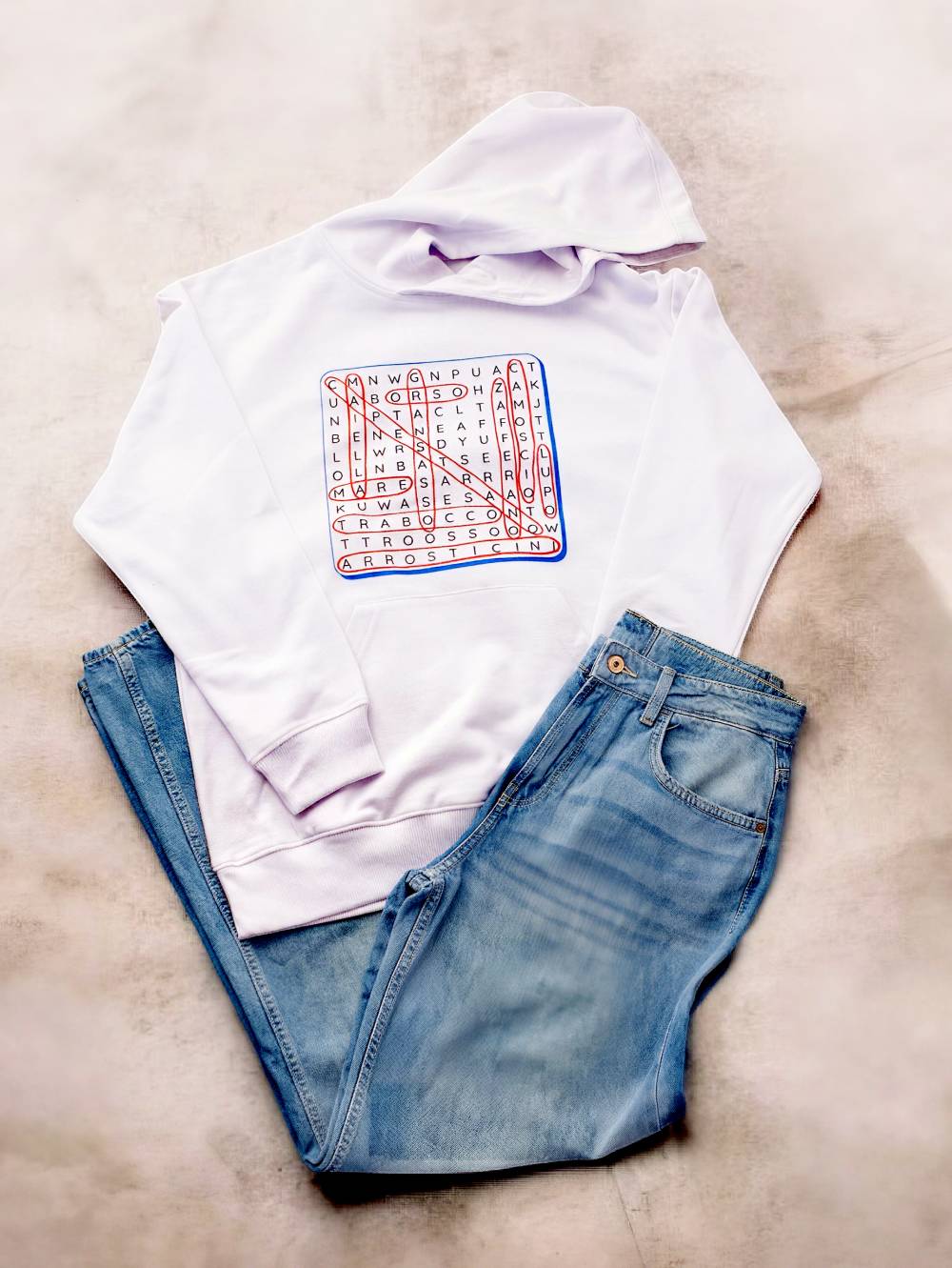 Felpa Bianca Unisex - Abruzzo