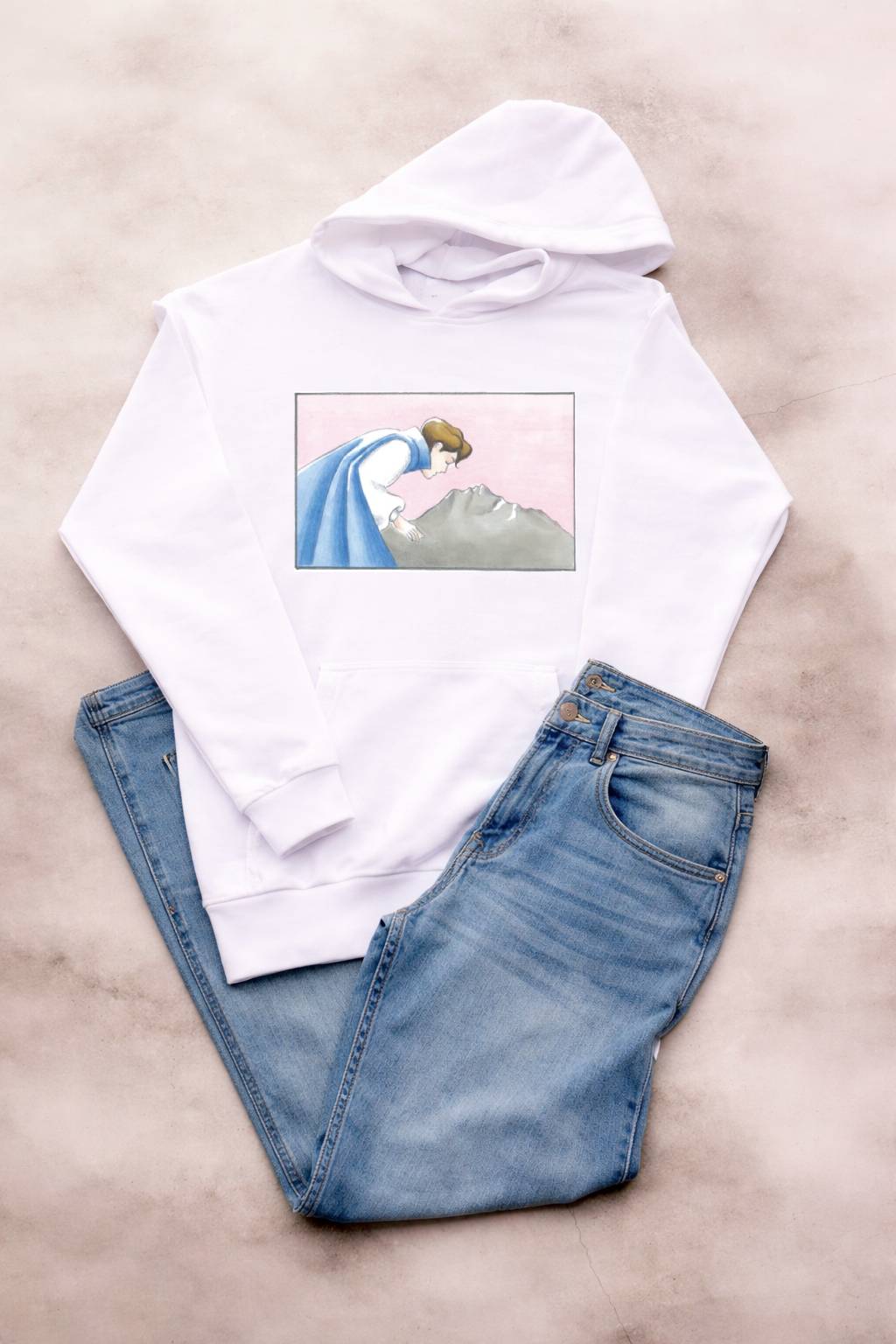 Felpa Bianca Unisex - Abruzzo - immagine 3