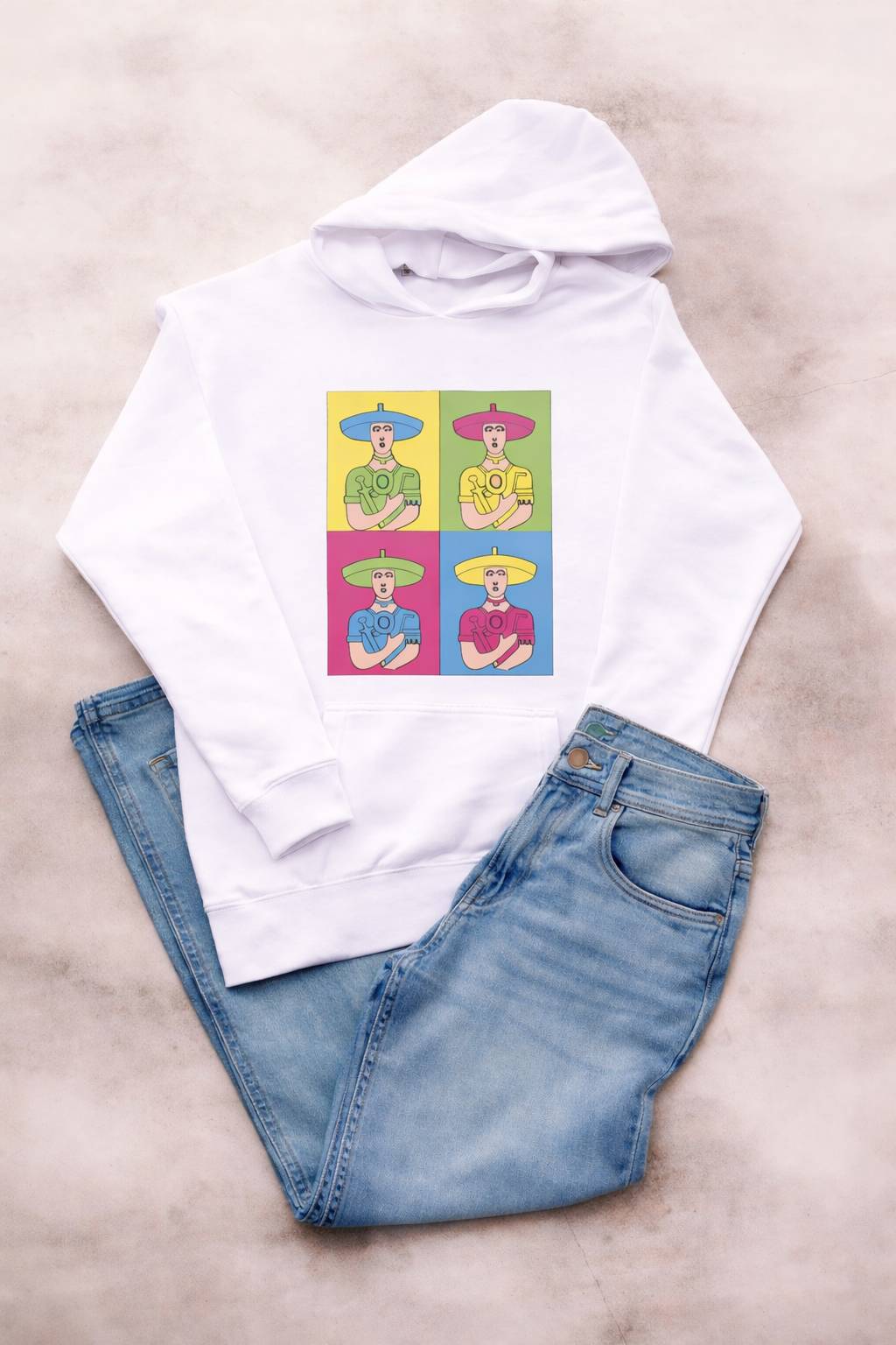 Felpa Bianca Unisex - Abruzzo - immagine 4