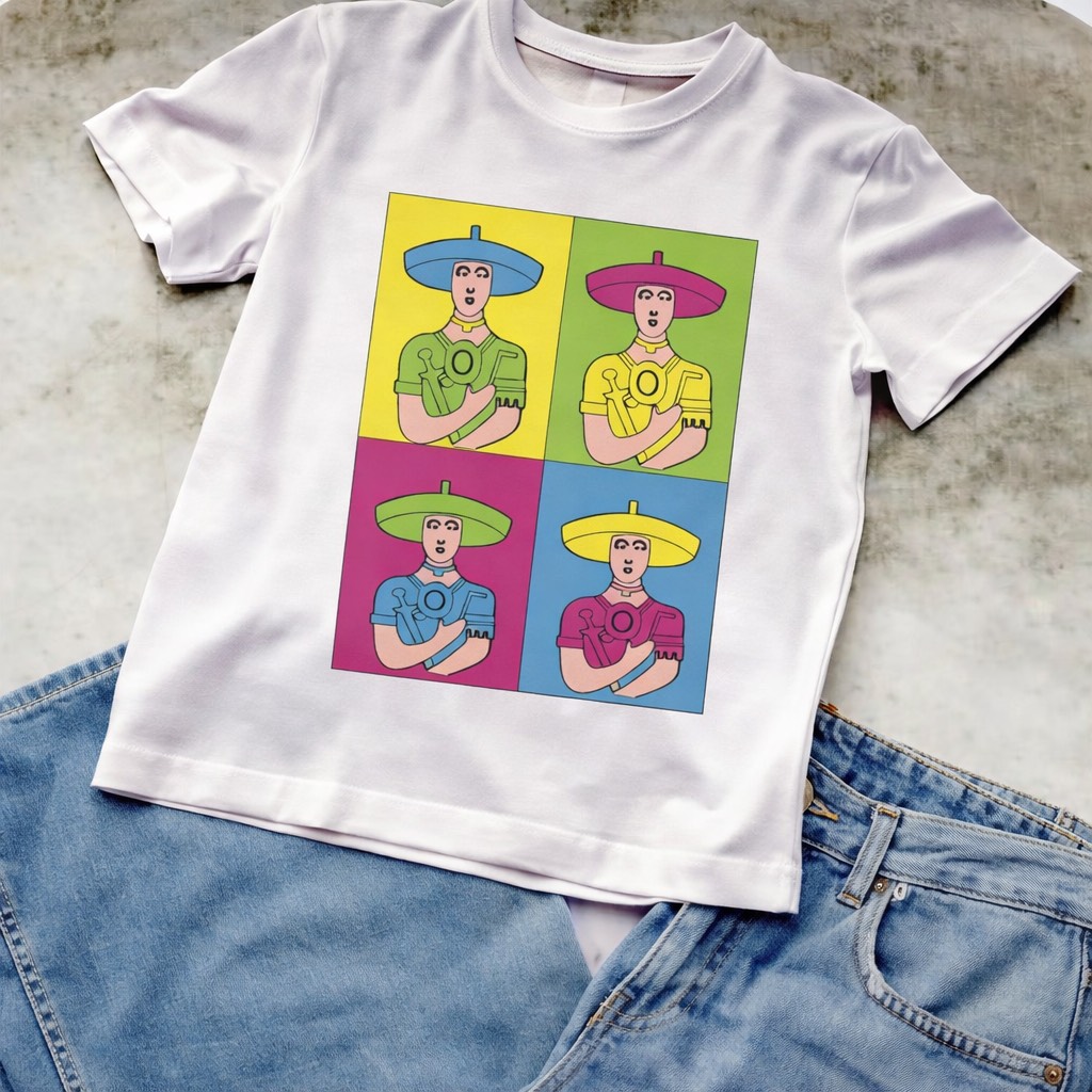 T-shirt Bianca Donna - Abruzzo - immagine 4