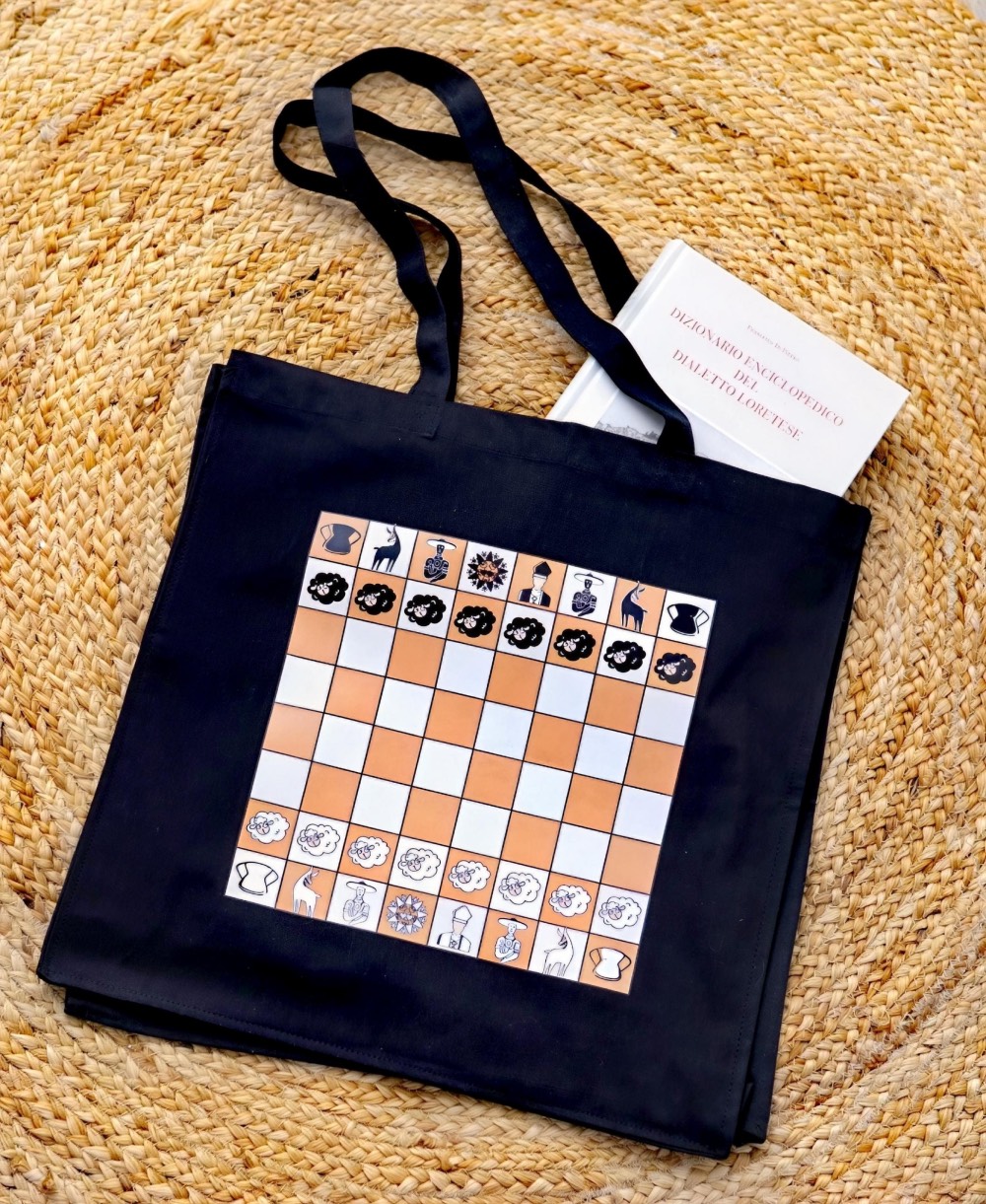 Shopper unisex nera - Abruzzo