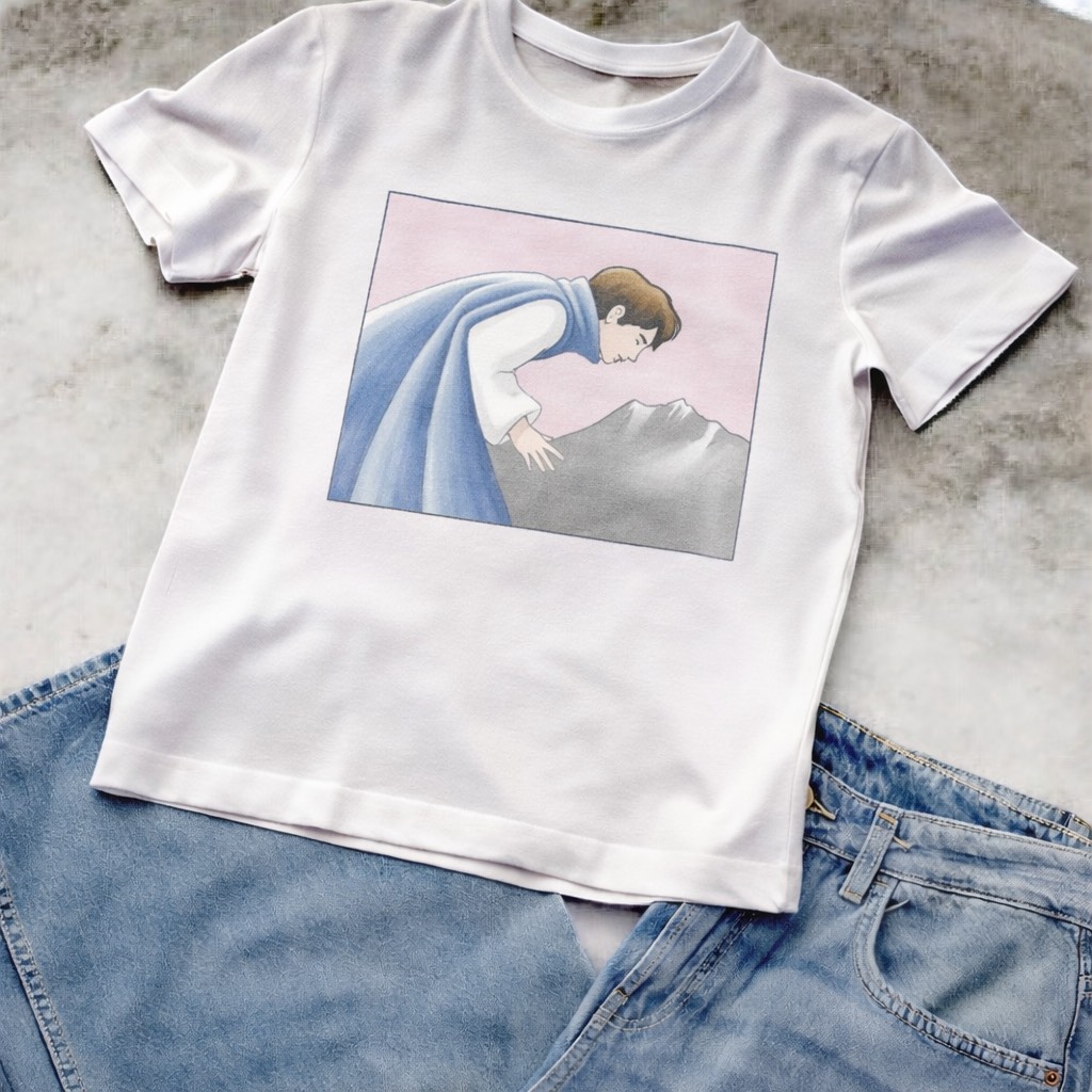 T-shirt Bianca Uomo - Abruzzo - immagine 3